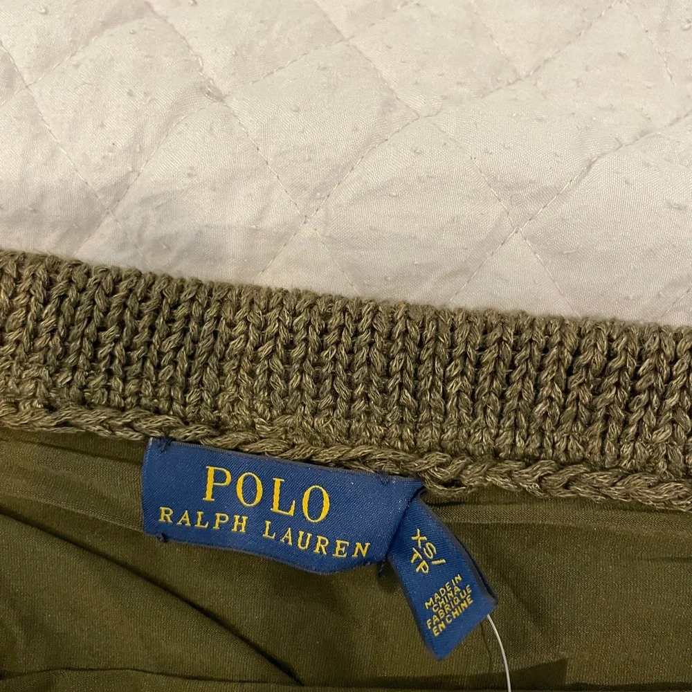 Ralph Lauren Olive skirt Blue Label NWT SZ XS - Picture 3 of 5